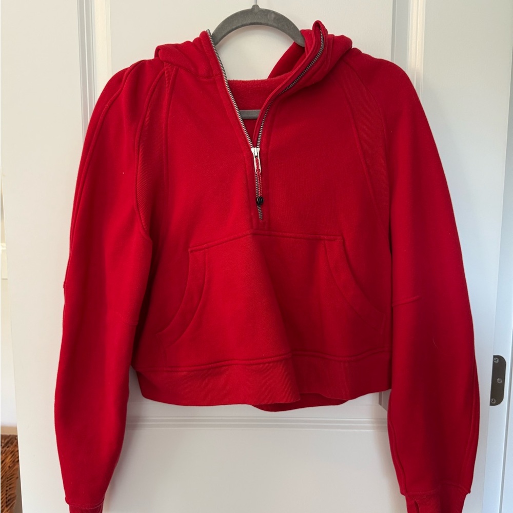 Lululemon Scuba Quarter Zip with hood
